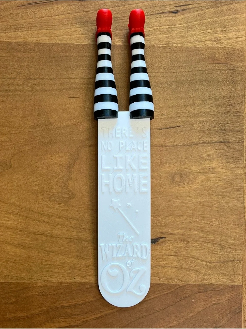 Wizard of Oz 3D Witch Legs Novelty Bookmark NWOT